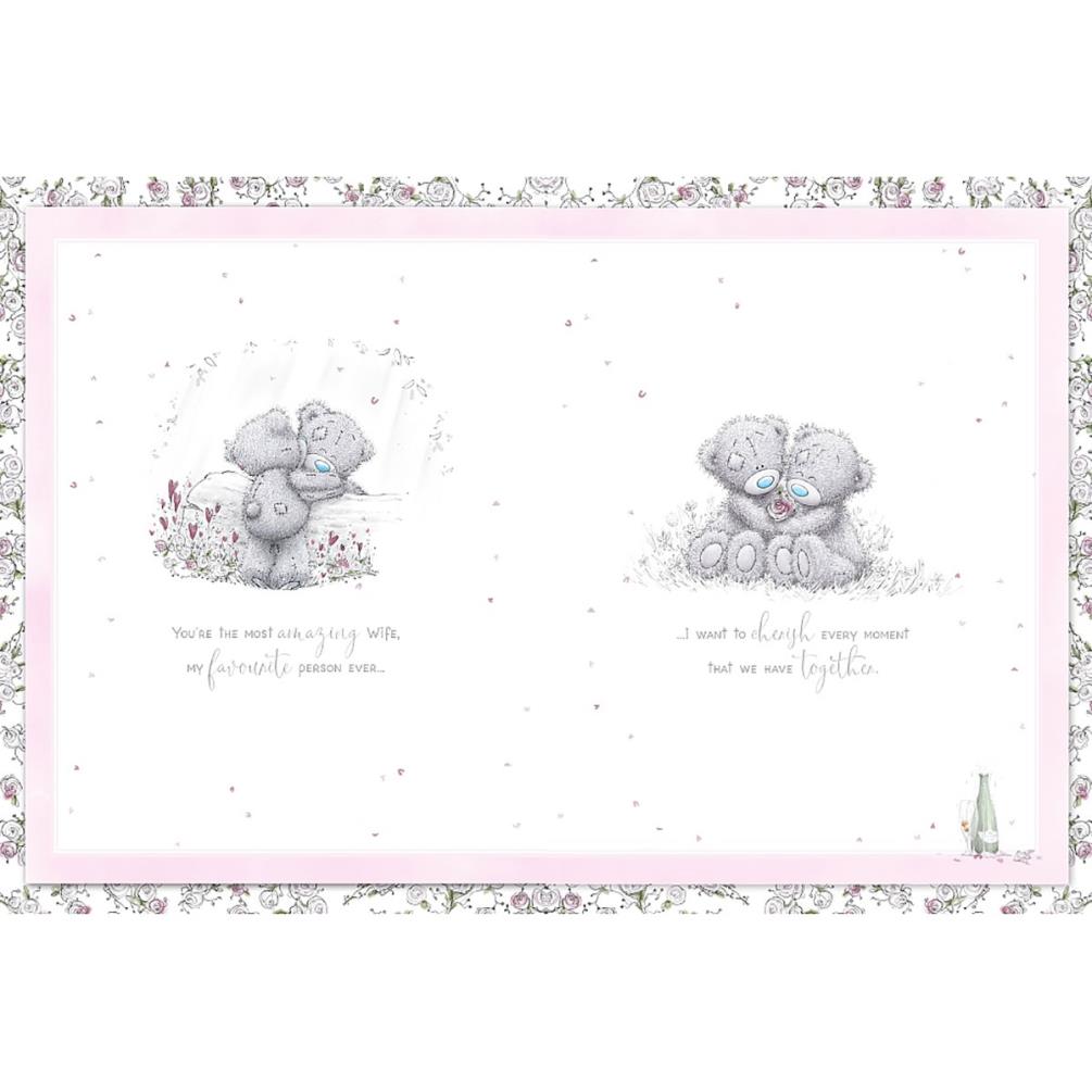 Beautiful Wife Me to You Bear Boxed Anniversary Card Extra Image 1